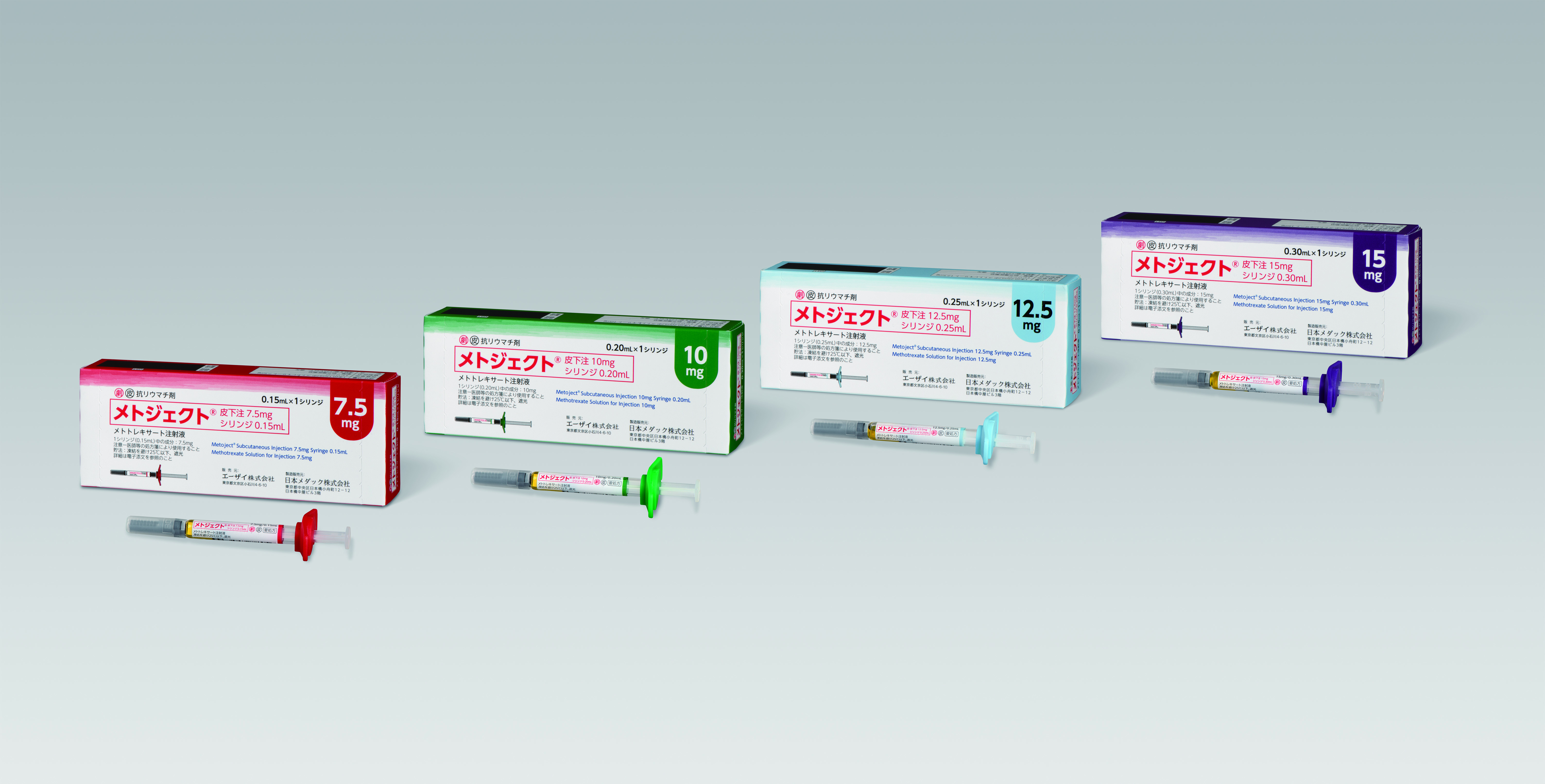 METOJECT® SUBCUTANEOUS INJECTION SYRINGE (METHOTREXATE) LAUNCHED IN